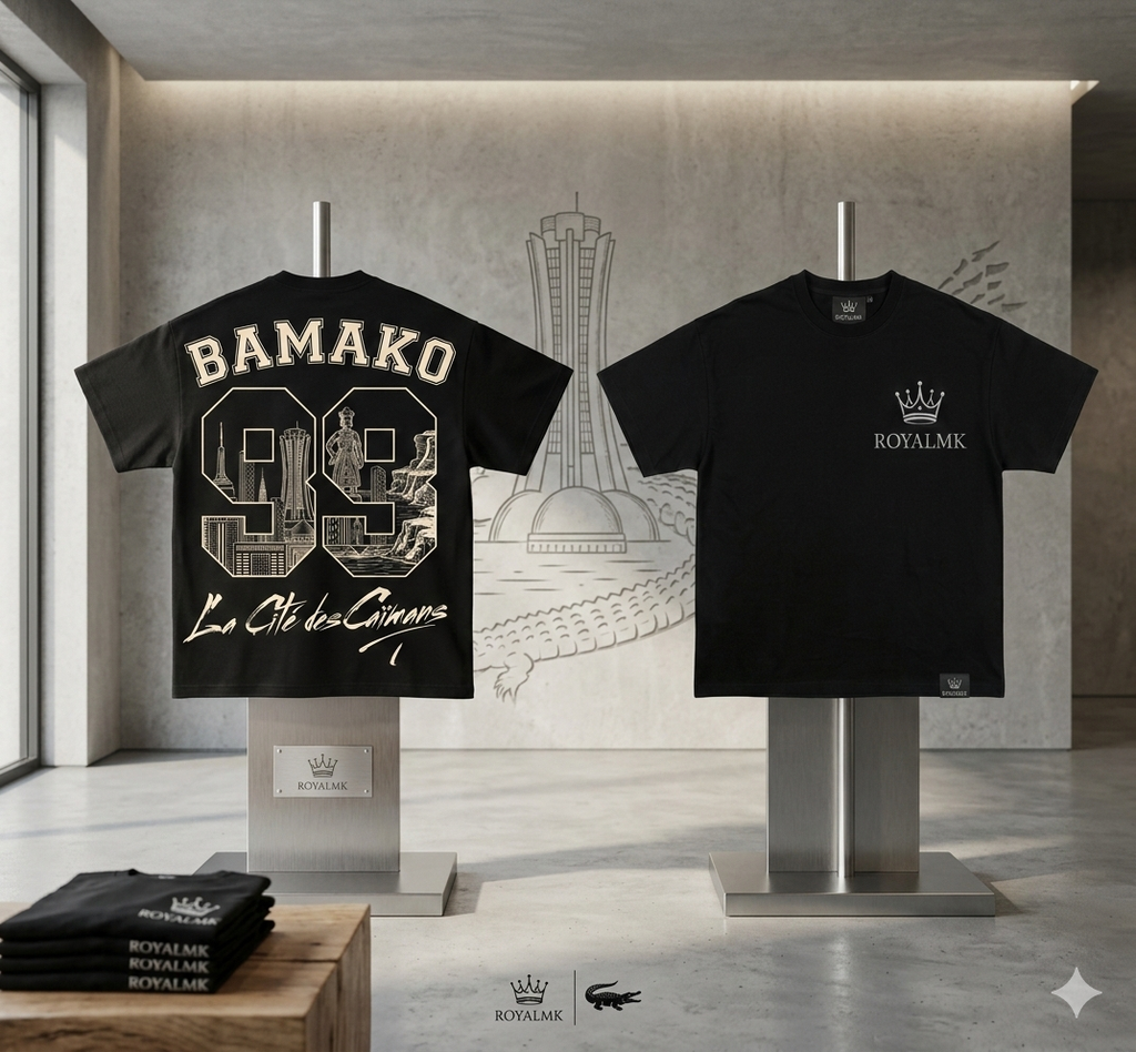 T-Shirt "BAMAKO 99" – Édition Prestige "La Cité des Caïmans"